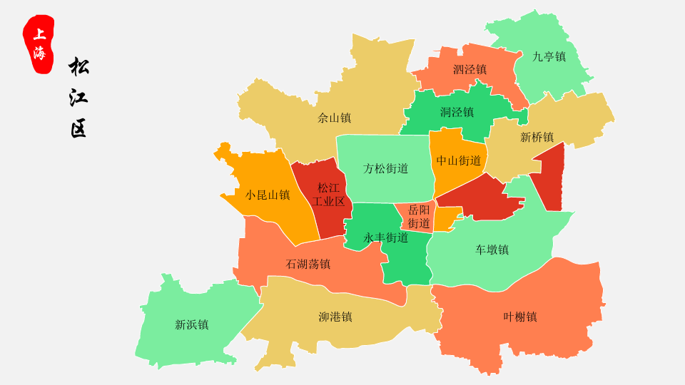 松江区最新版地图，城市新面貌探索指南