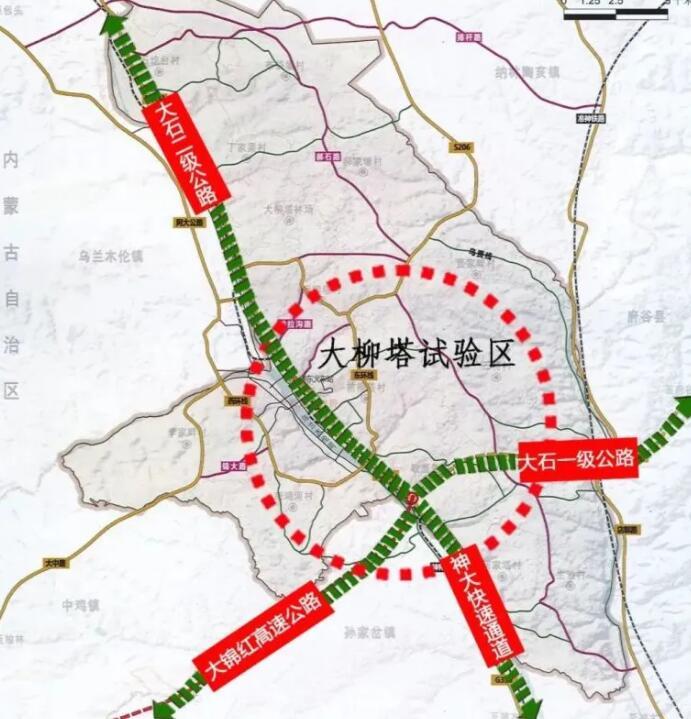 大柳塔未来城市蓝图，最新规划揭晓