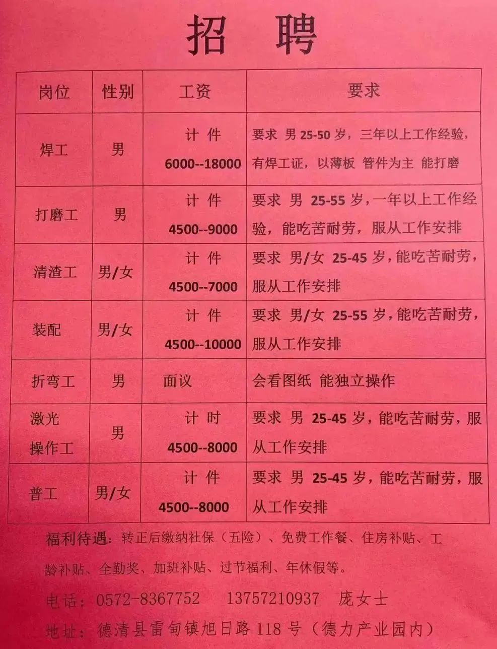 新乐女工招聘信息，就业机会的探寻窗口