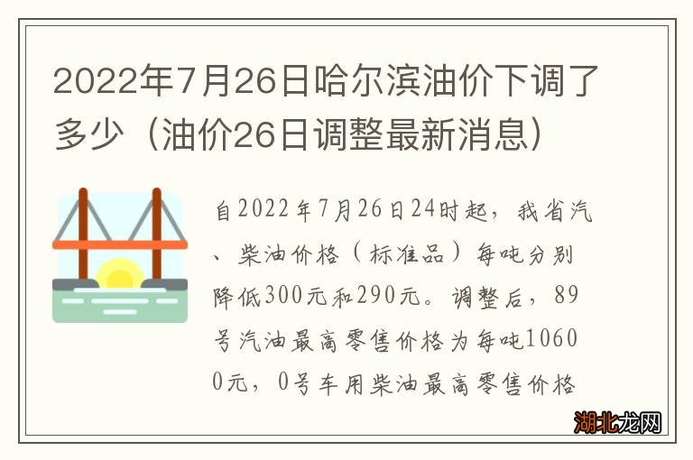 哈尔滨最新油价走势分析