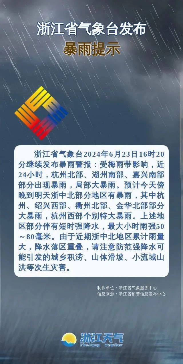 浙江暴雨最新动态，影响与应对策略